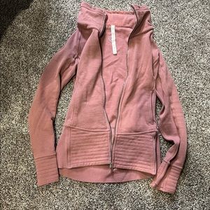 Lulu lemon radiant jacket with bleach stain. 8.